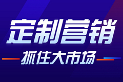 创造商家个性化经营模式，通过定制营销真正抓住未来大市场。