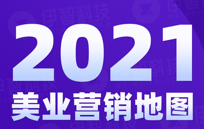 伊智科技：2021美业营销地图，六大板块，37个知识点，一张图学会美业营销活动全流程！