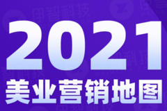 伊智科技：2021美业营销地图，六大板块，37个知识点，一张图学会美业营销活动全流程！